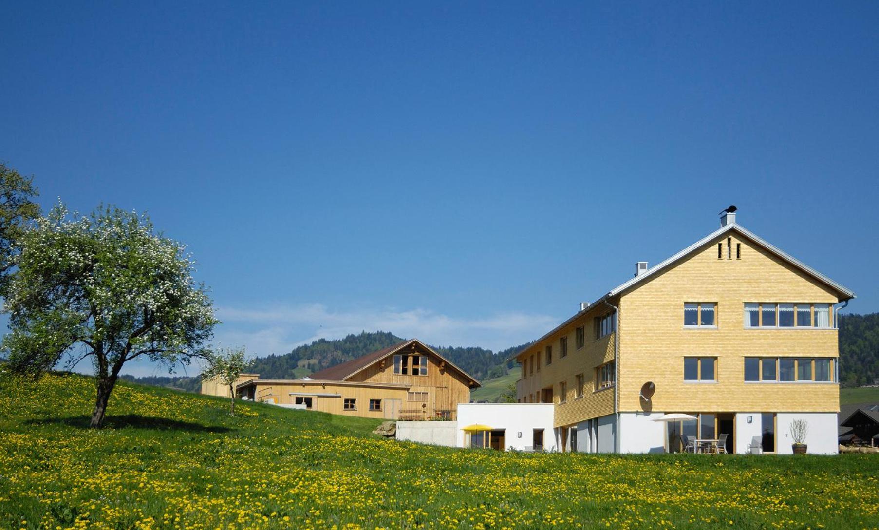 Schweizer Hof Villa Schwarzenberg im Bregenzerwald Bagian luar foto